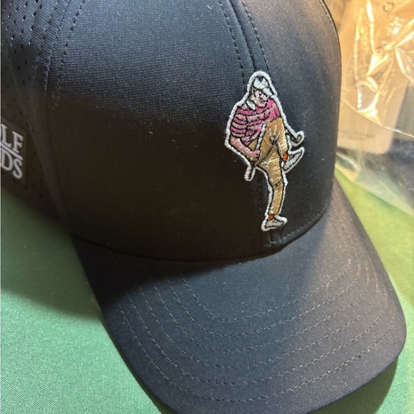 TOURPROCocaine_HookersGolfHati  Bundle of 2 Golf Gods SnapBack baseball hats Par Golf angry golfer New with tags
